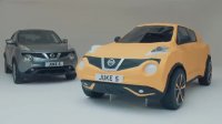 نیسان در تولد پنج سالگی مدل Juke ، از نمونه اوریگامی آن رونمایی کرد
