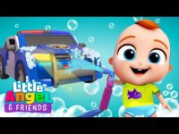 کارتون ماشین بازی کودکانه فرشته کوچولو : ساخت کارواش شستن ماشین ها