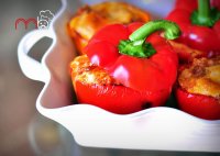 آموزش آشپزی طرز تهیه فلفل دلمه ای شکم پر - بلونیز ایتالیایی (میرزاشف)