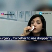 🔷نحوه شست وشوی بینی بعداز جراحی بینی