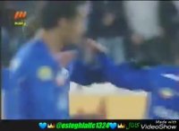 گل دوم استقلال به پیکان توسط حسین کاظمی