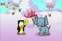 مهد کودک خانم زرافه - دریاچه یخ زده