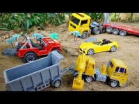 ماشین بای کودکانه پسرانه : ماشین حمل زباله و حمله حیوانات