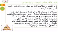 عادت های غذایی نادرست را بشناسیم