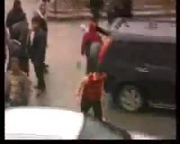 یونس نوروزی مبارزه ناخواسته خیابانی آذربایجان