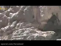 اخملد آبشاری زیبا در شهرستان چناران استان خراسان رضوی