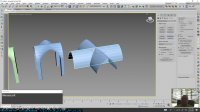 مدل سازی طاق های متقاطع در تری دی مکس