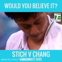 ٢٢ سال پیش-یك ضربه فوق العاده درمسابقات تنیس Cincinnati