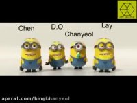 دومین شباهت اکسو به مینیون ها