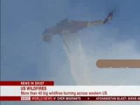 آتش سوزی در جنگل های غرب آمریکا