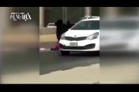 کتک کاری چهار زن چادری وسط خیابان