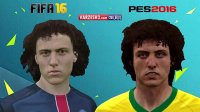 تفاوت چهره بازیکنان در بازی FIFA16 و PES16