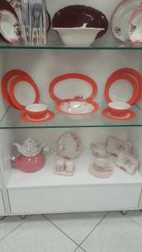 سرویس غذاخوری  لاویوا مدل صدف صورتی