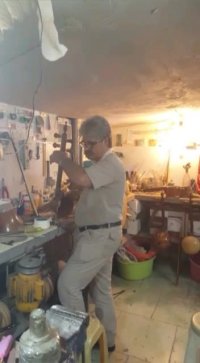 استاد آ محمد باجلاوند تست کمانچه کارگاه پشتدار