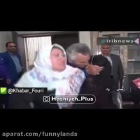 لحظه احساسی دیدار باران شیخی با مادرش