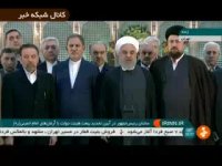 روحانی : اگر راه امام را ادامه دهیم امروز هم که در سخت ترین شرایط هستیم از این مسیر عبور خواهیم کرد