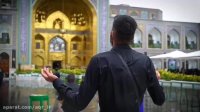 تصاویر زیبا از باران عصر روز عاشورا حرم مطهر رضوی