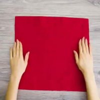 ایده تزین دستمال میز