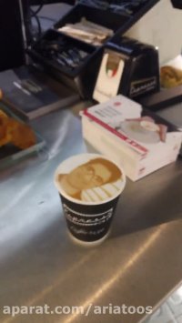 چاپ عکس بر روی کافه