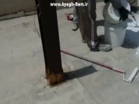 آموزش مراحل اجرای عایق سفید بام حکیمیان