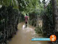 طوفان ایرما باعث سیل در هائیتی شد