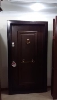 درب ضد سرقت با چوب راش روسی و امریکایی - اتاک درب