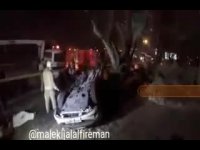 تصادف وحشتناک در بزرگراه همت