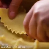 لازانیا ویژه گرد به همراه سس