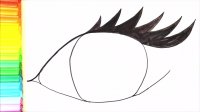 آموزش نقاشی طراحی چشم :: طراحی آسان چشم