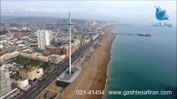 شهر زیبای برایتون از نمای بالا