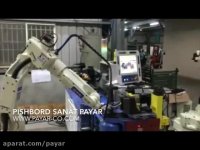 خمکن CNC جهت خم لوله کمربند ایمنی خودرو