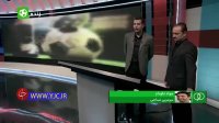 صحبت‎های جواد نکونام درباره حواشی داوری بازی نساجی و پرسپولیس در برنامه 90