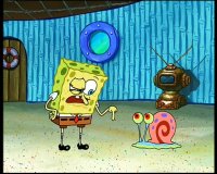 باب اسفنجی (گری به حمام می رود)