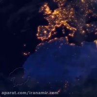 تصاویر بی‌نظیر ناسا از زمین هنگام شب