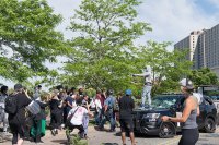 اعتراض های گسترده مردم در نیویورک