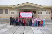 مدرسه ای که با ظروف کهنه ساخته شد!