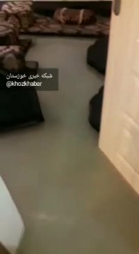 ورود آب به منازل شهروندان اهوازی