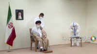 تزریق نوبت دوم واکسن ایرانی کرونا به رهبرانقلاب
