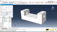فرمان create shell در ماژول پارت (Part module) در نرم افزار آباکوس 2017 (Abaqus 2017)