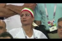 صحنه سانسور شده بازی ایران - پرتغال