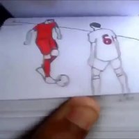 🎥 خلاقیت در به تصویر کشیدن مهارت های کریستیانو رونالدو!👏 💯 @live_sport_24