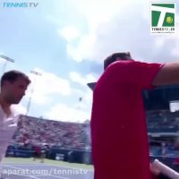 برد Grigor Dimitrov در مقابل دوست قدیمى اش ، del Potro