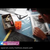 تمرین طراحی جغد توسط یکی از هنرجویان