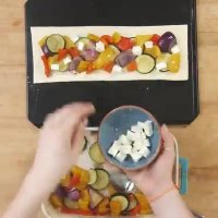 تارت سبزیجات 