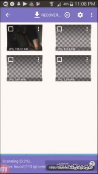 چگونه عکس های حذف شده را برگردانیم