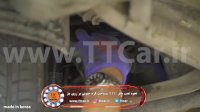 نصب ضربه گیر کمک فنر TTC اصل کره جنوبی بر روی بنز