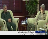 دیدار فرمانده سپاه با وزیر دفاع