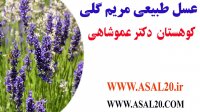 خواص عسل کوهستان مریم گلی برای عسل درمانی