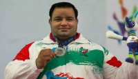 منصور پورمیرزایی مدال نقره وزنه برداری معلولین آسیا را گرفت