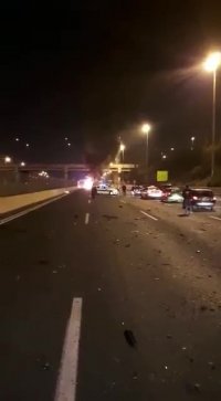 اولین فیلم از انفجار خودرو در تل‌آویو در فلسطین اشغالی